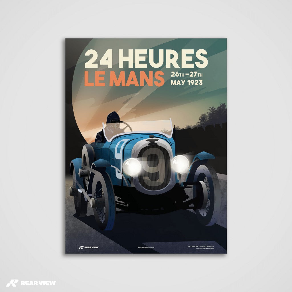 Circuit De La Sarthe 1923 - Le Mans Art Print