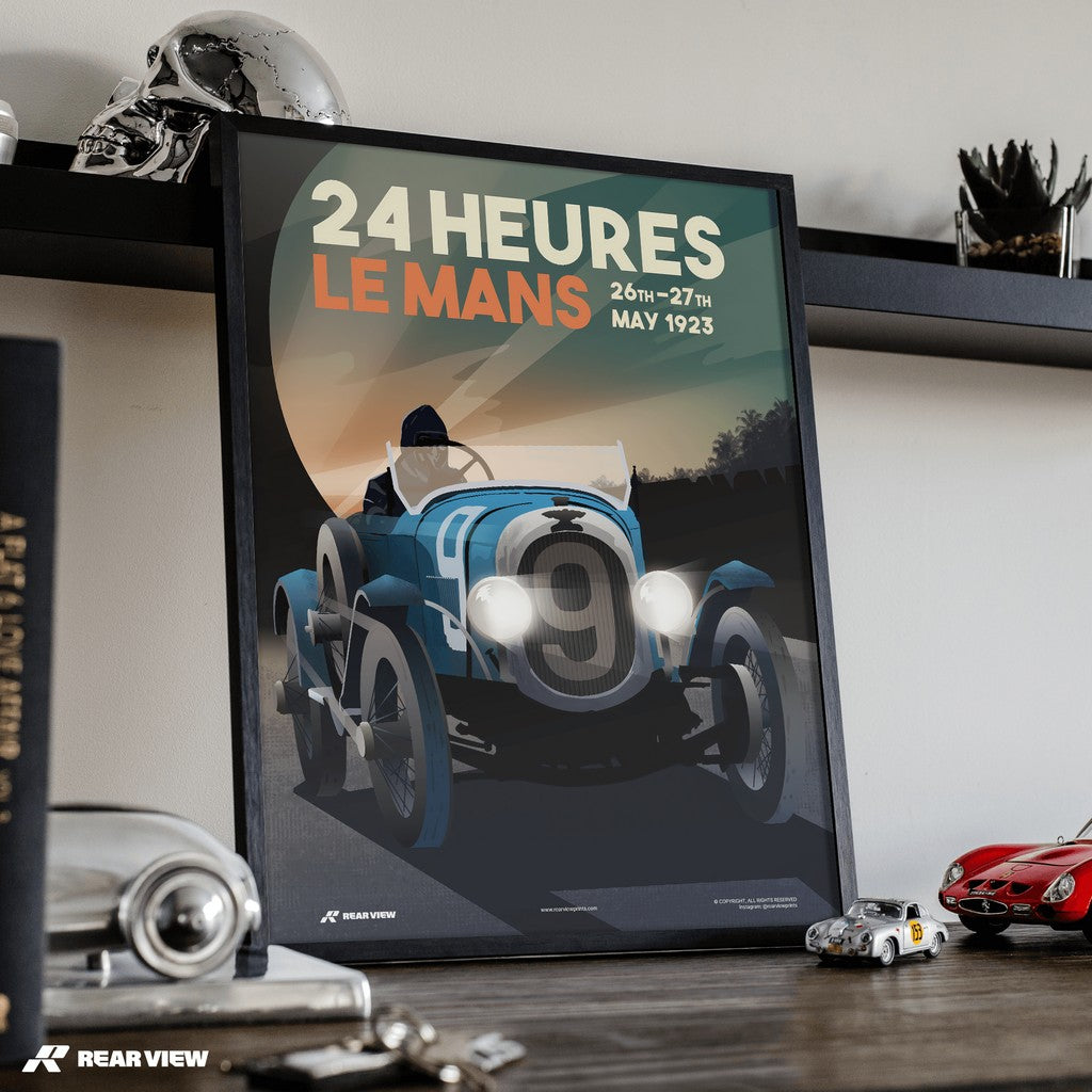 Circuit De La Sarthe 1923 - Le Mans Art Print