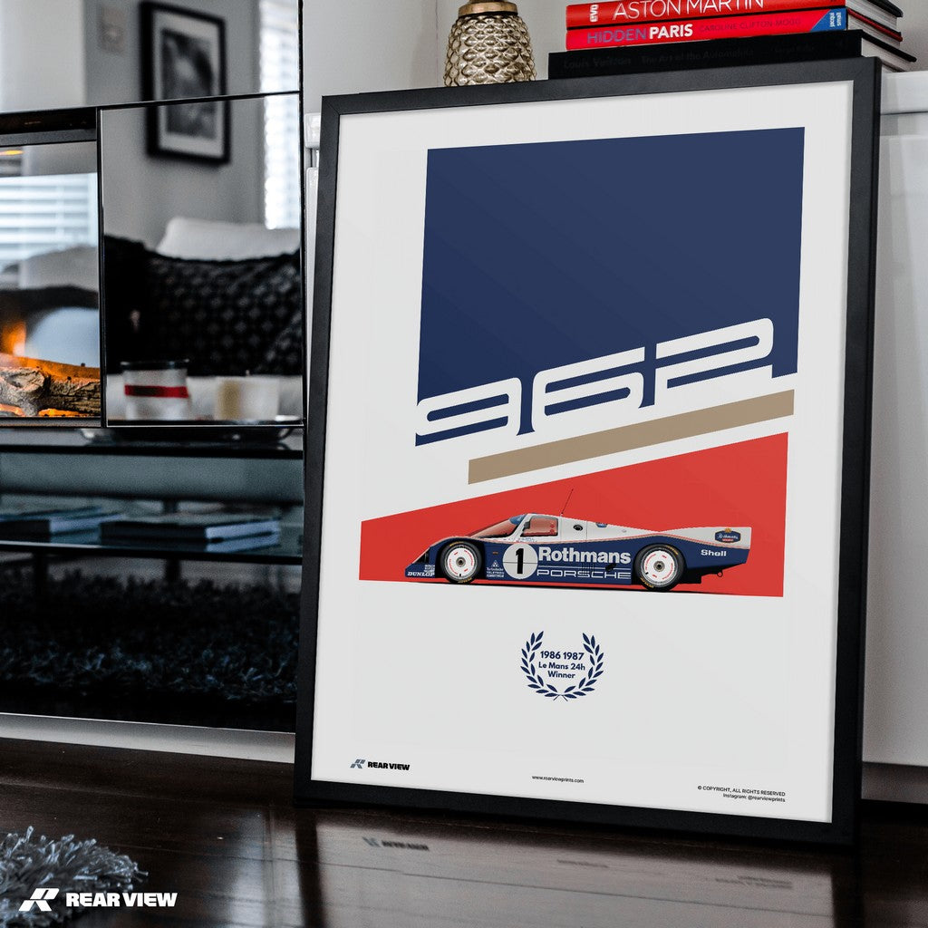 Prototypical Racing – 962 Art Print