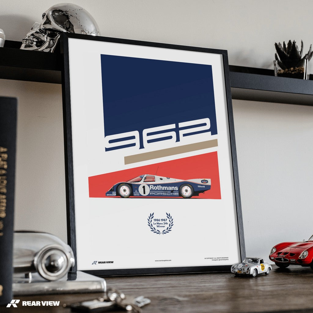 Prototypical Racing – 962 Art Print