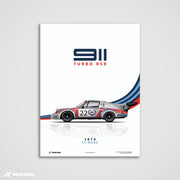 Turbo-Ära – 911 Turbo Kunstdruck