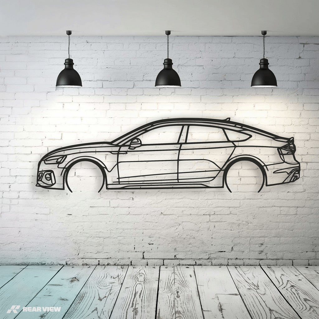 Precision Flow – RS5 Metal Wall Art