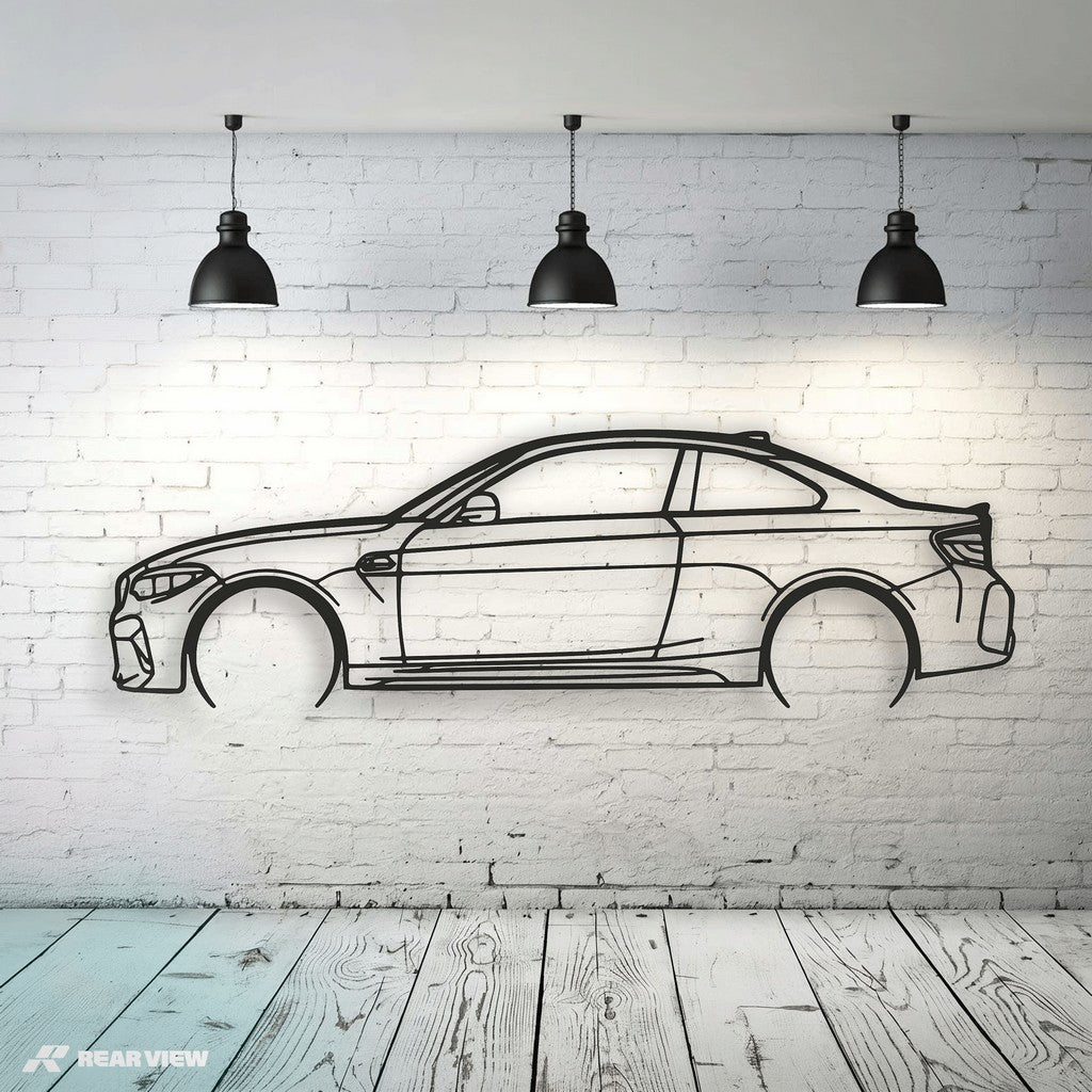 Corner Force – M2 F87 Metal Wall Art