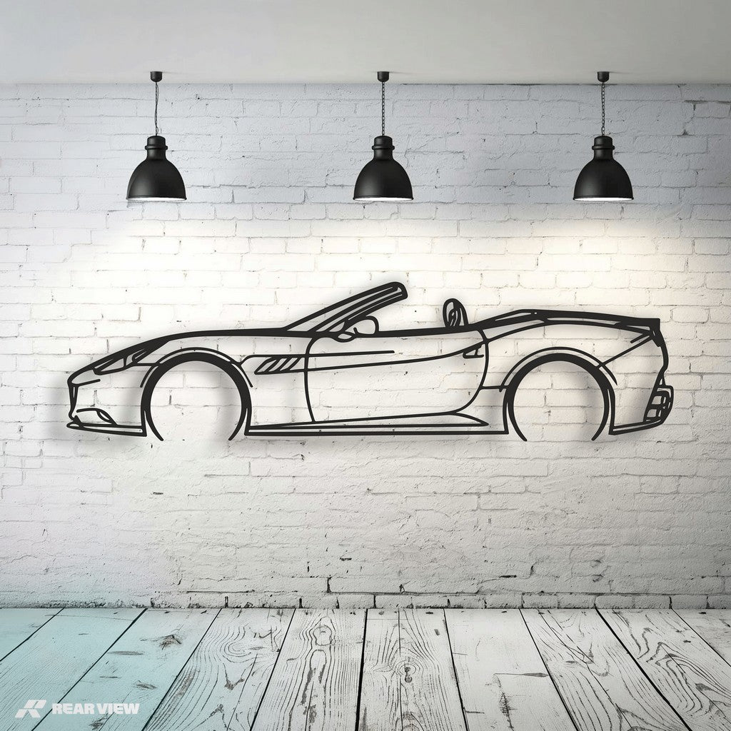 Coastal Drive - California Metal Wall Art