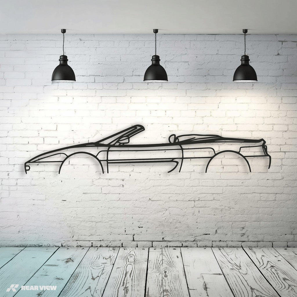 Wind Chase - F355 Spider Metal Wall Art