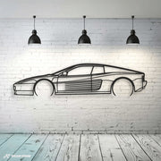 Side Blades - Testarossa Metal Wall Art