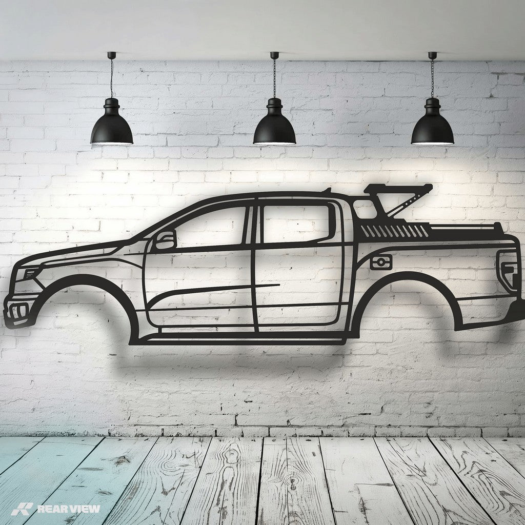 Titan Hauler - F-150 Metal Wall Art