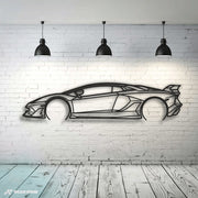 Blade Strike - Aventador Metal Wall Art