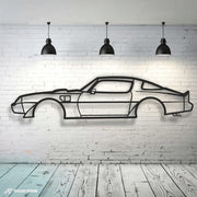 Street Phantom - Firebird Trans Am Metal Wall Art
