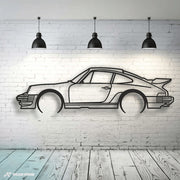 Boost Line – 911 Turbo 964 Metal Wall Art