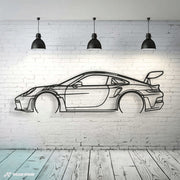 Track Line – 911 GT3 RS992 Metal Wall Art