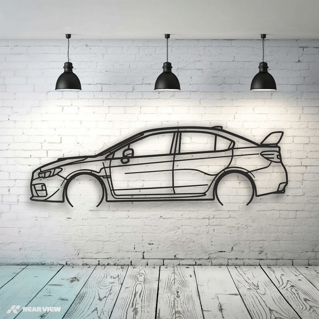 Rally Storm - WRX Metal Wall Art