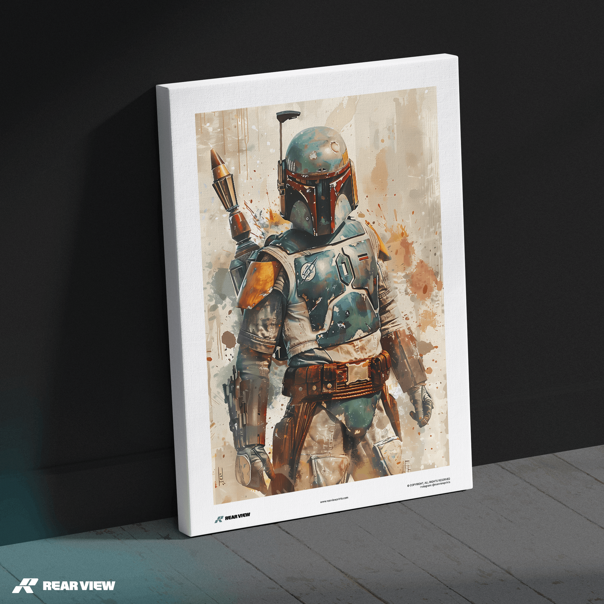 Armor of Legend - Movie Art Print