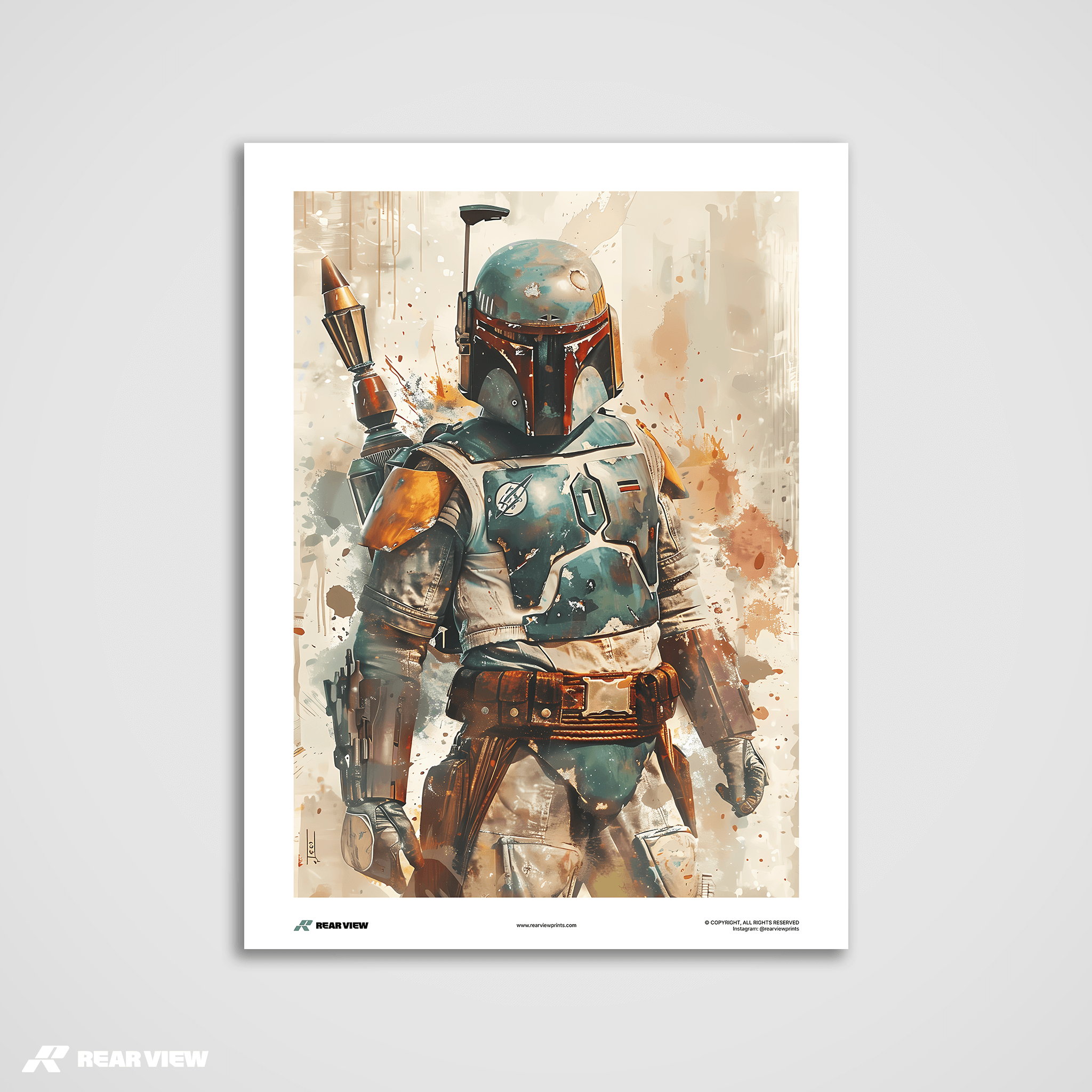 Armor of Legend - Movie Art Print