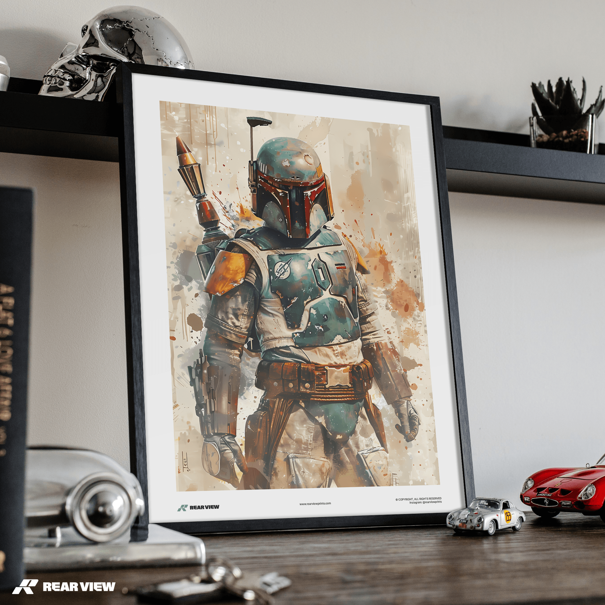 Armor of Legend - Movie Art Print