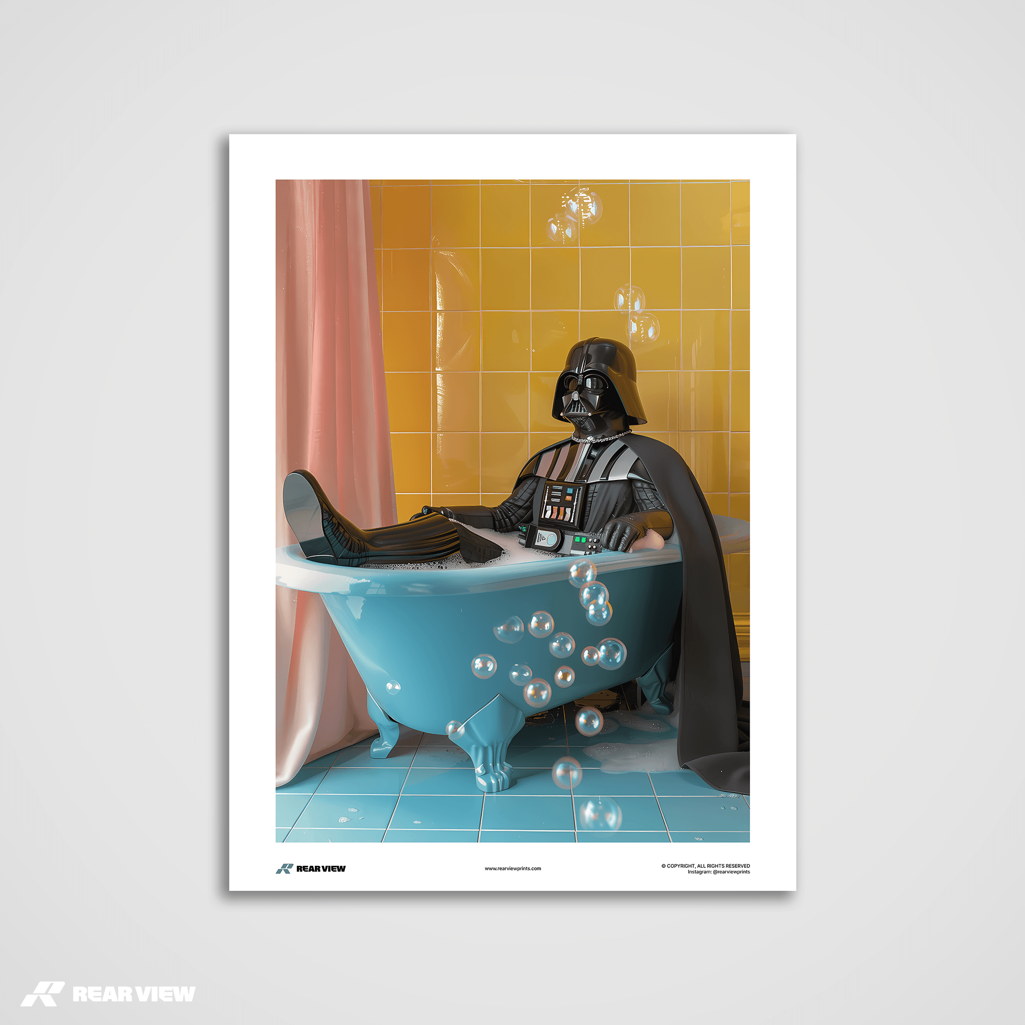 Dark Lord Vader - Movie Art Print