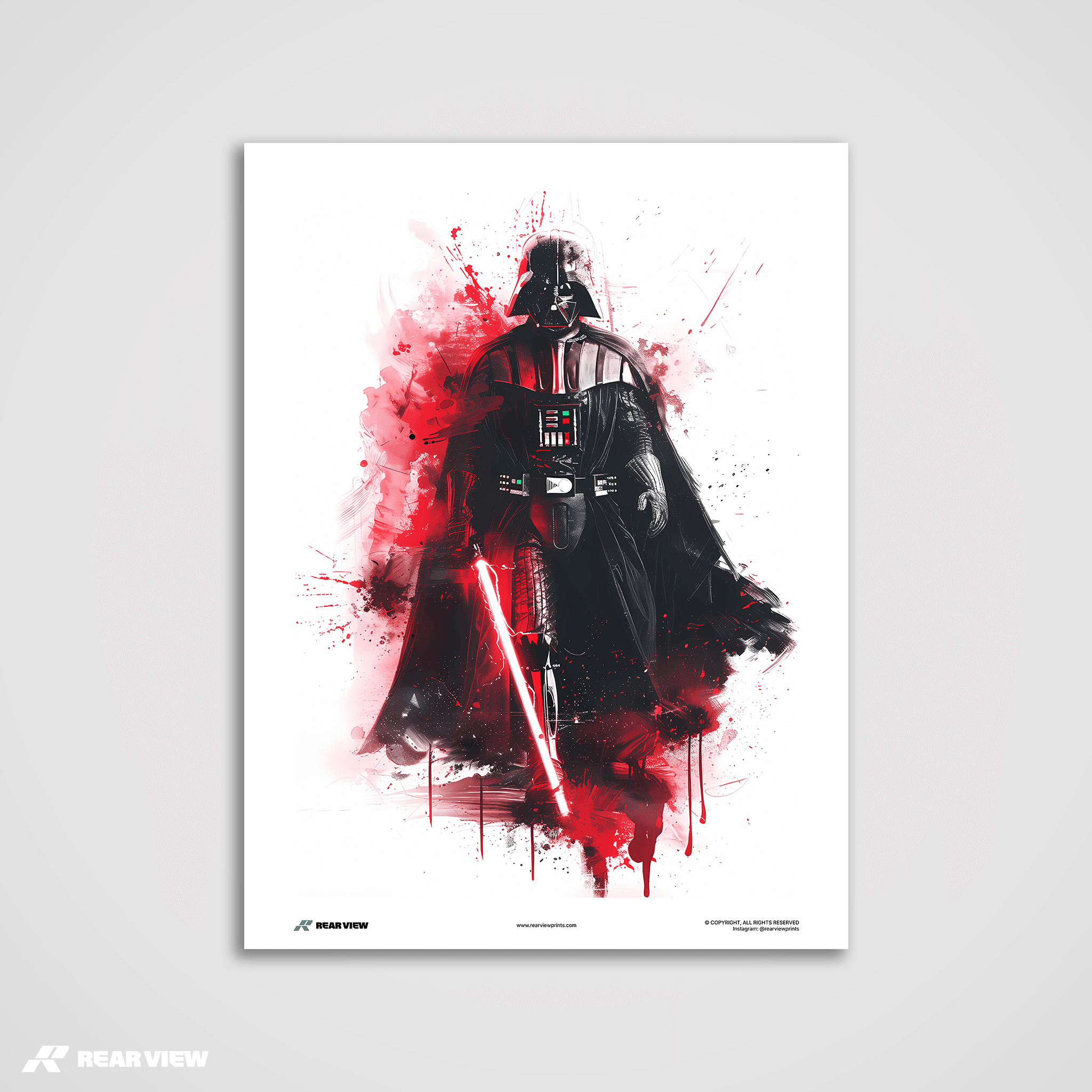 The Dark Lord Rises - Movie Art Print