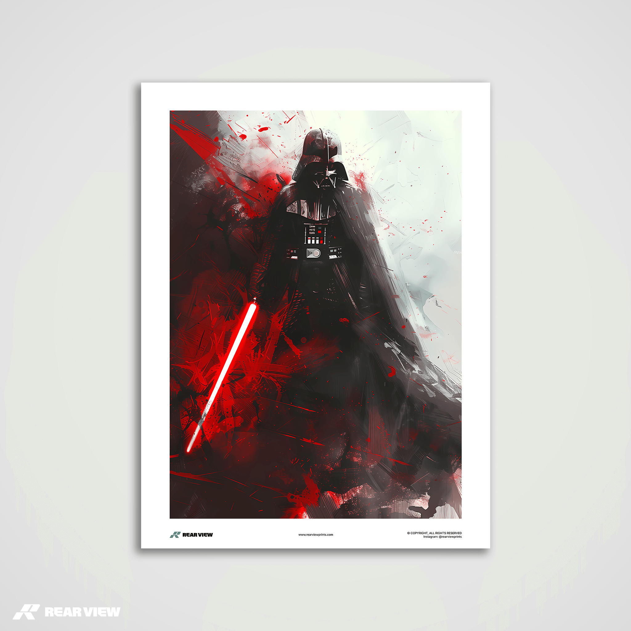 No Light, Only Darkness - Movie Art Print