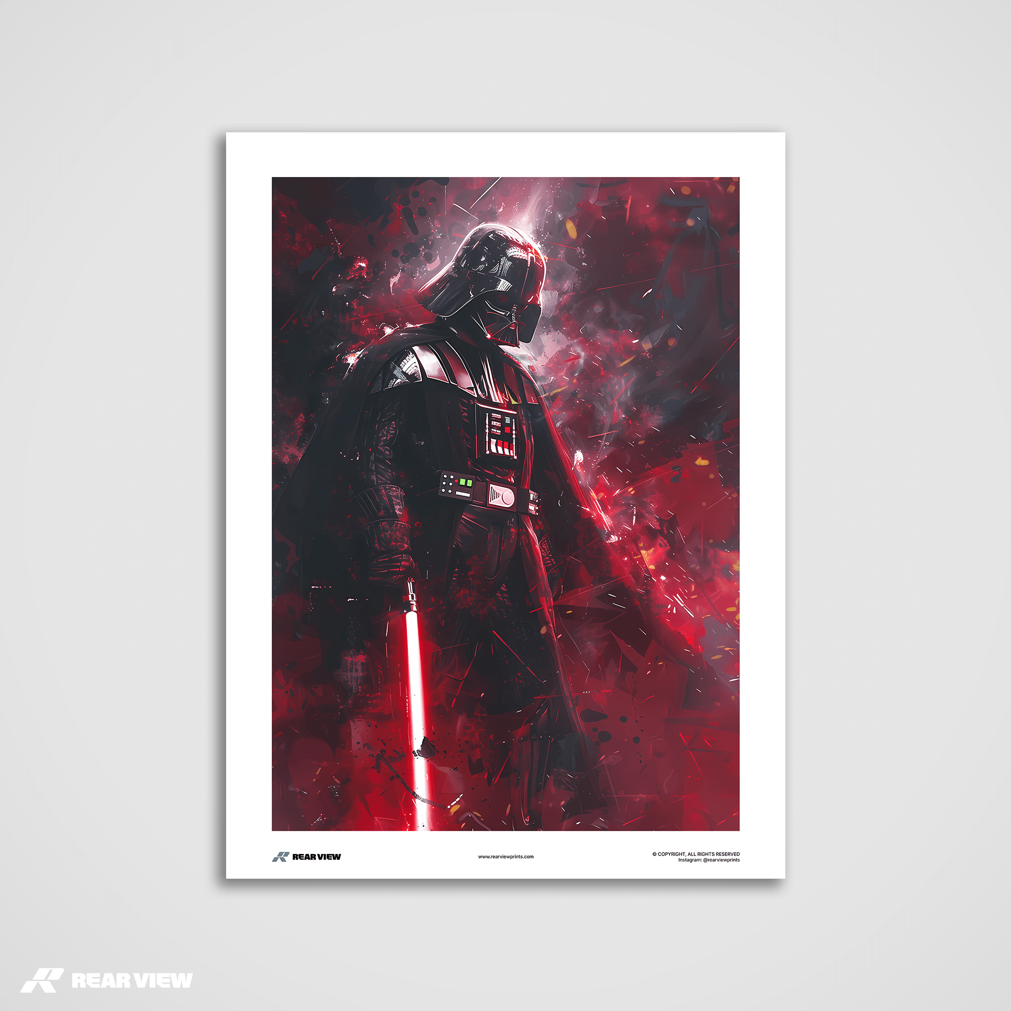 Dark Power - Sith Art Print