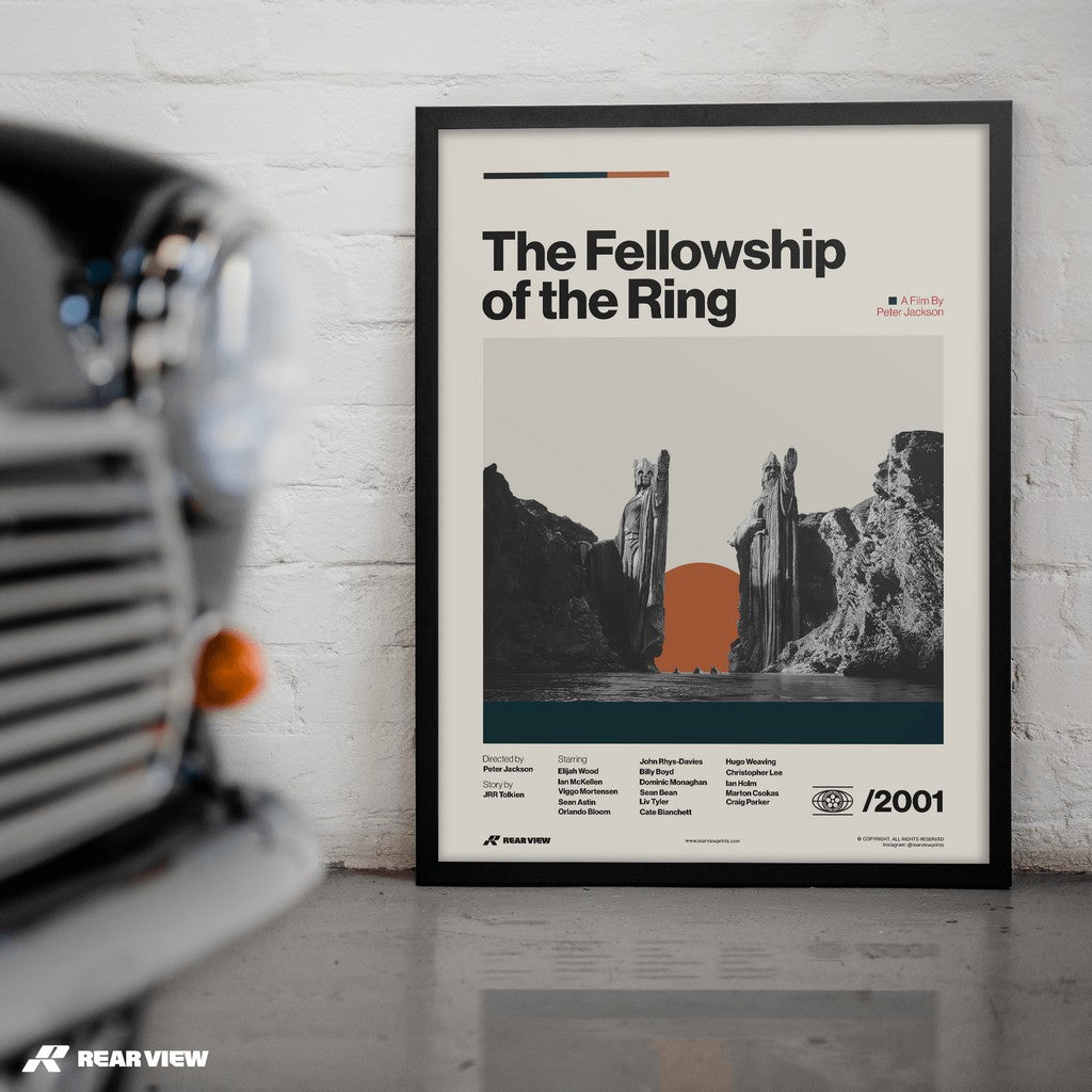 Epic Journey - Fellowship of the Ring Art Print