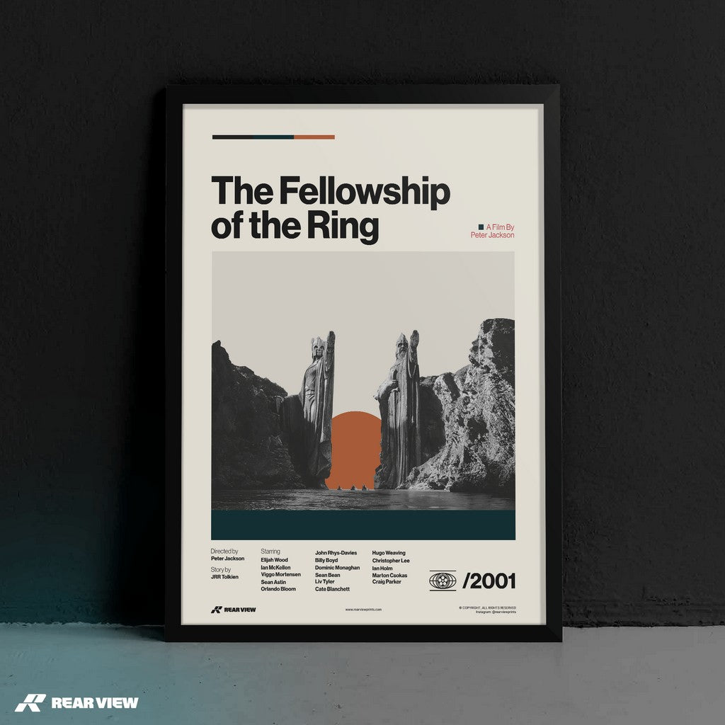 Epic Journey - Fellowship of the Ring Art Print