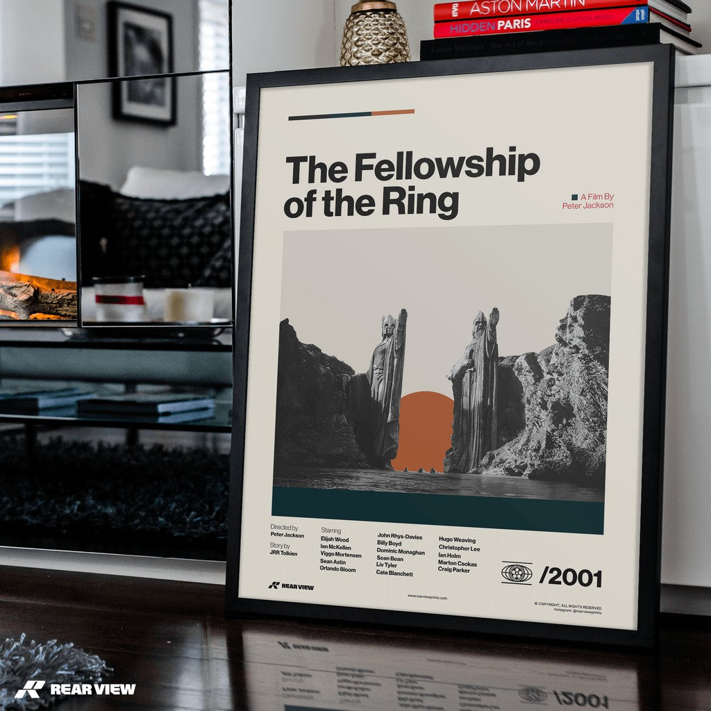 Epic Journey - Fellowship of the Ring Art Print