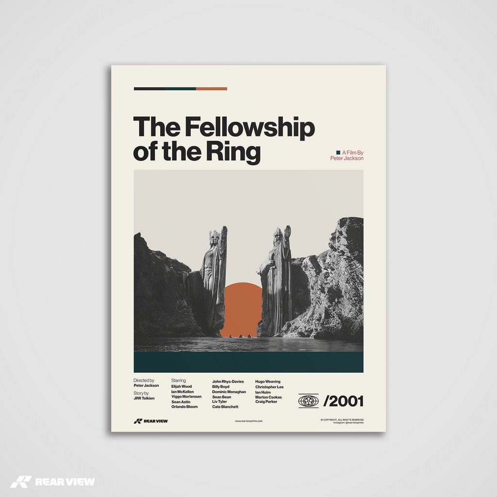 Epic Journey - Fellowship of the Ring Art Print