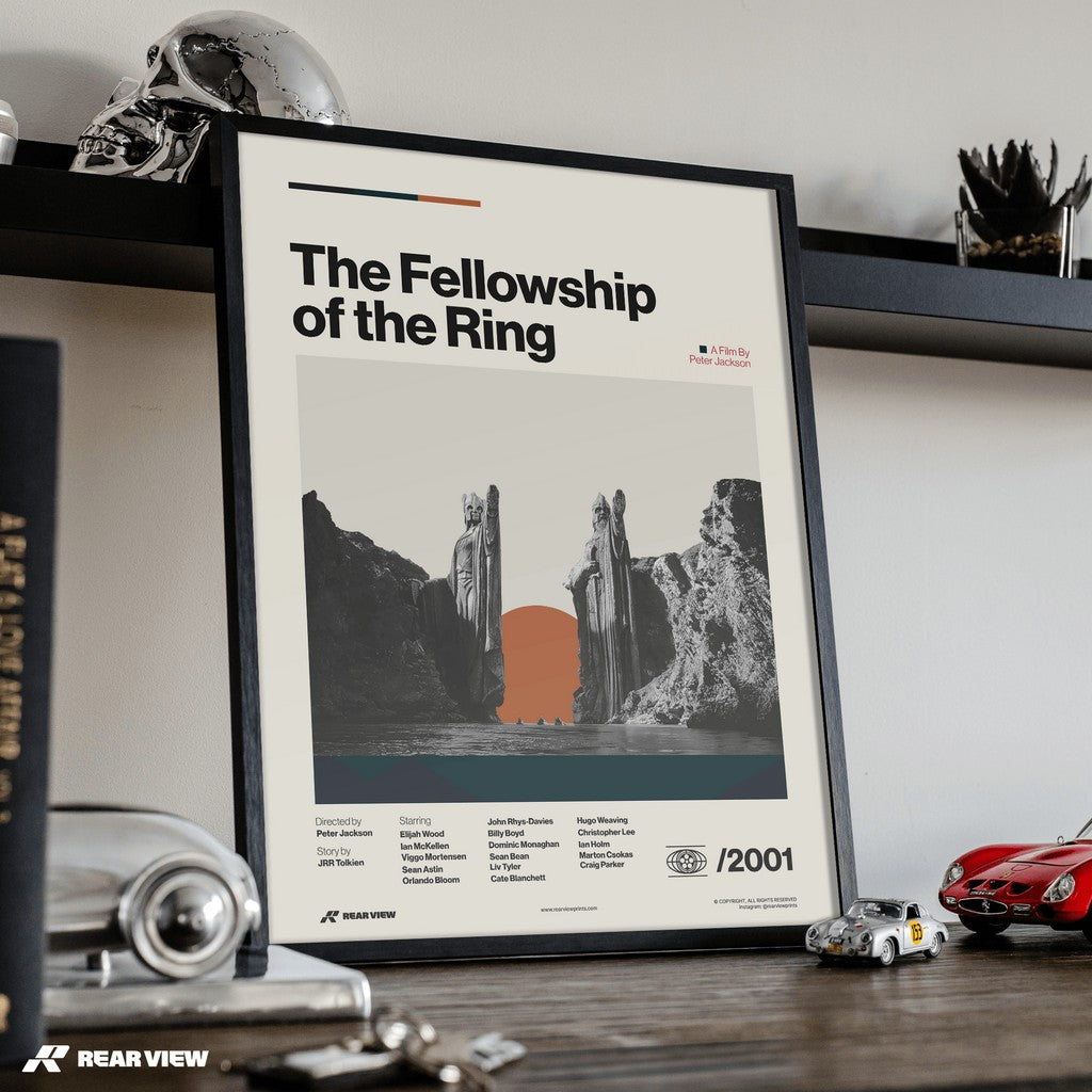 Epic Journey - Fellowship of the Ring Art Print