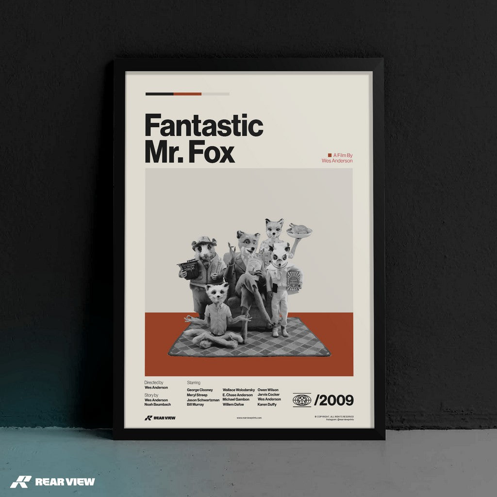 Whimsical Cunning - Fantastic Mr. Fox Art Print