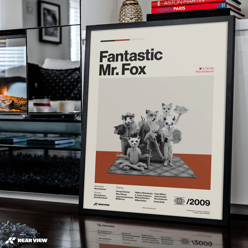 Whimsical Cunning - Fantastic Mr. Fox Art Print