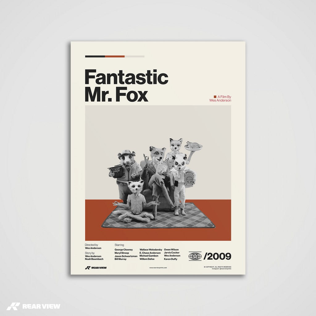 Whimsical Cunning - Fantastic Mr. Fox Art Print