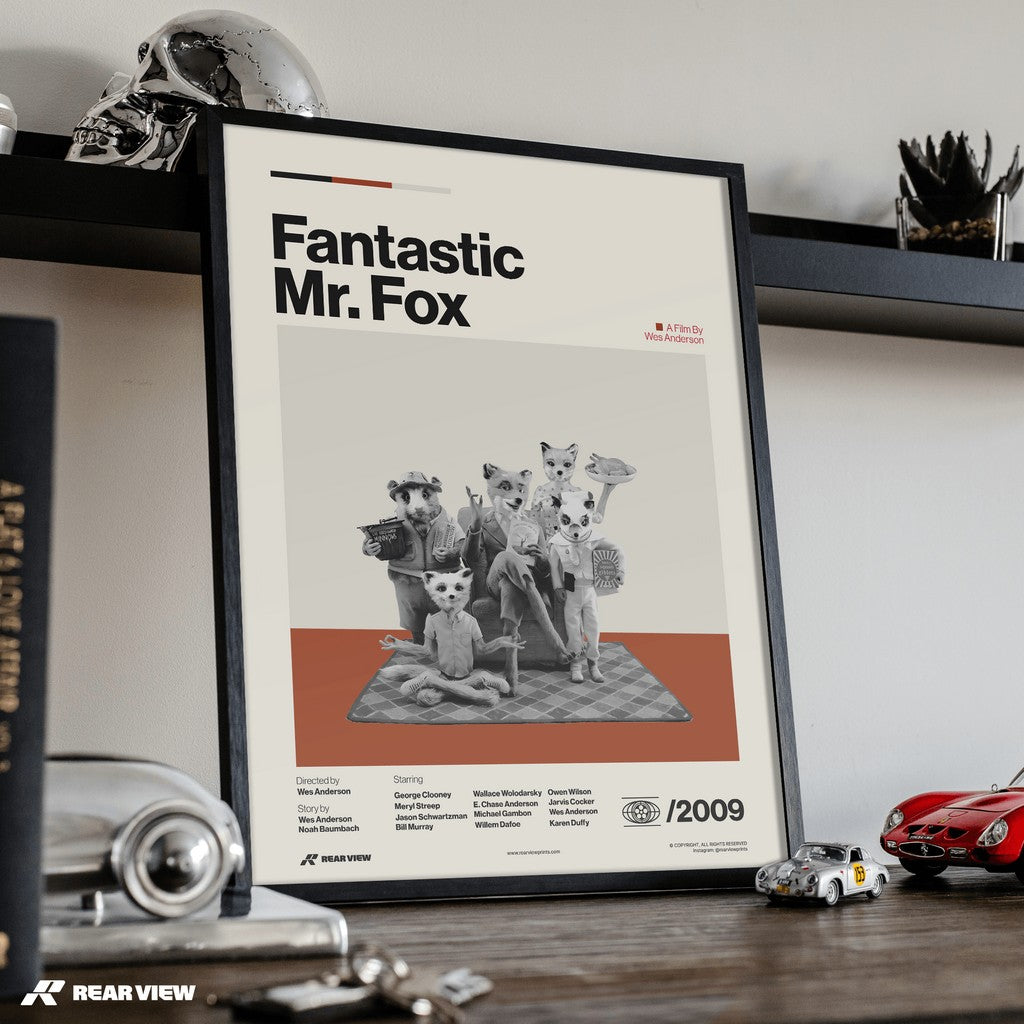 Whimsical Cunning - Fantastic Mr. Fox Art Print