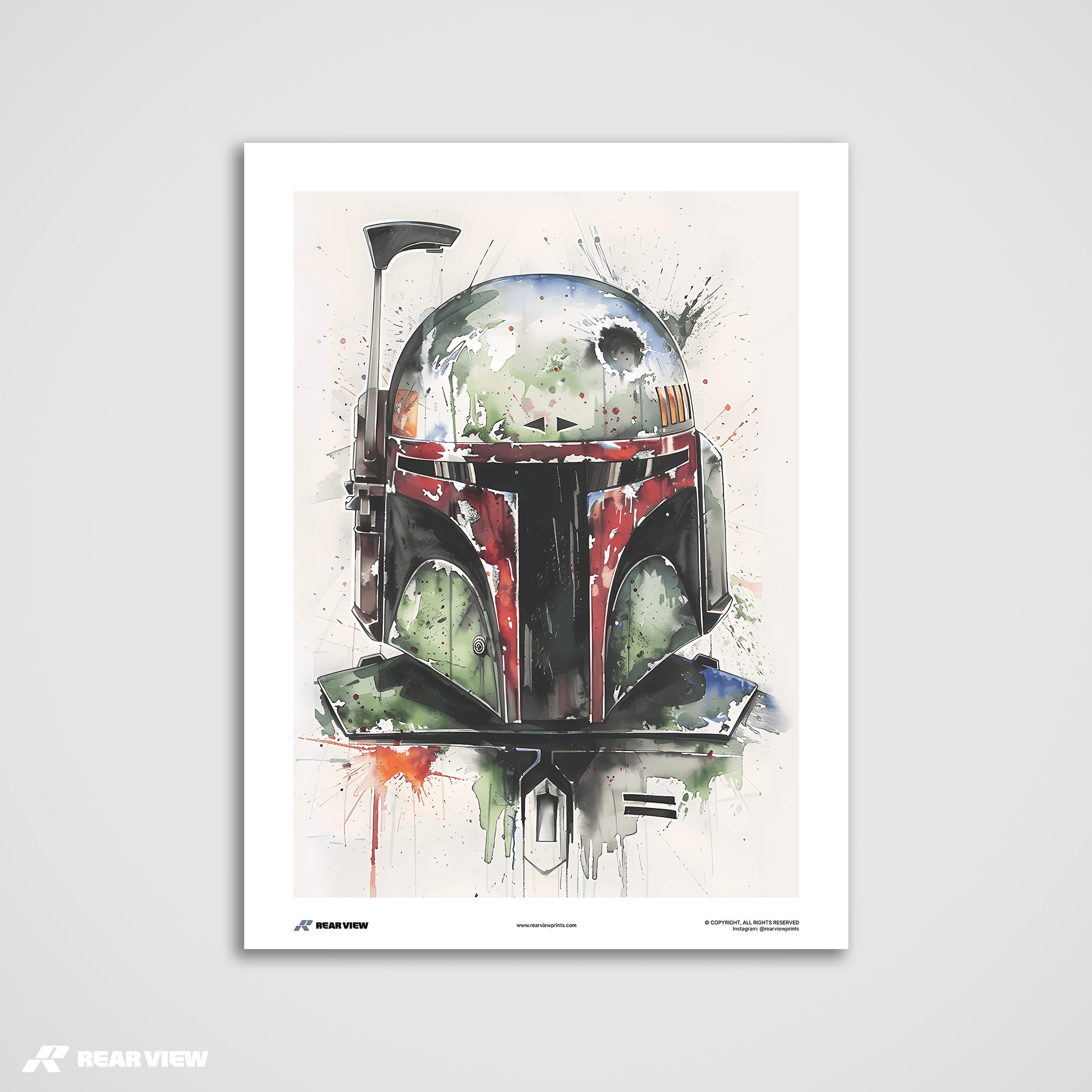 The Bounty Hunter’s Mark - Movie Art Print