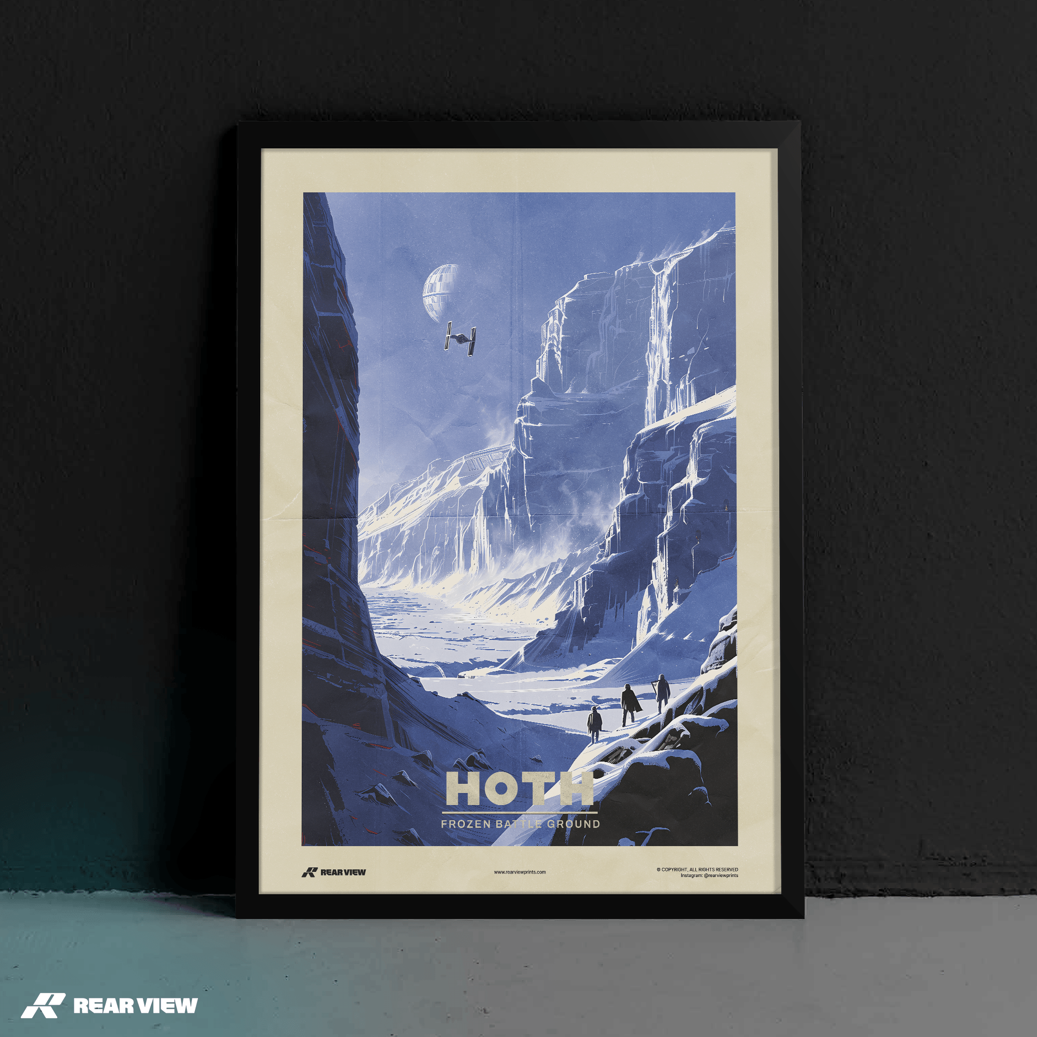 Frozen Battlefield - Movie Art Print