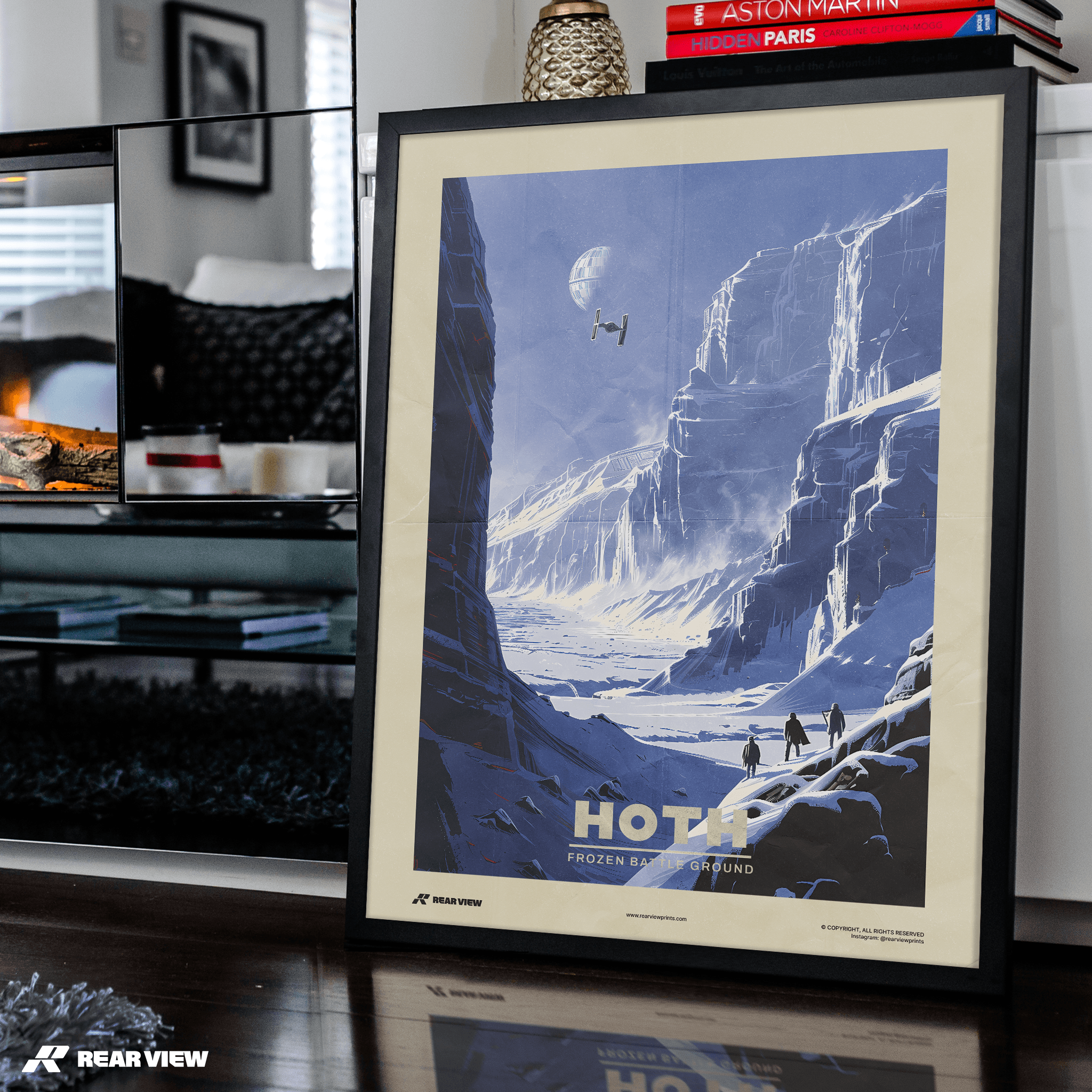 Frozen Battlefield - Movie Art Print