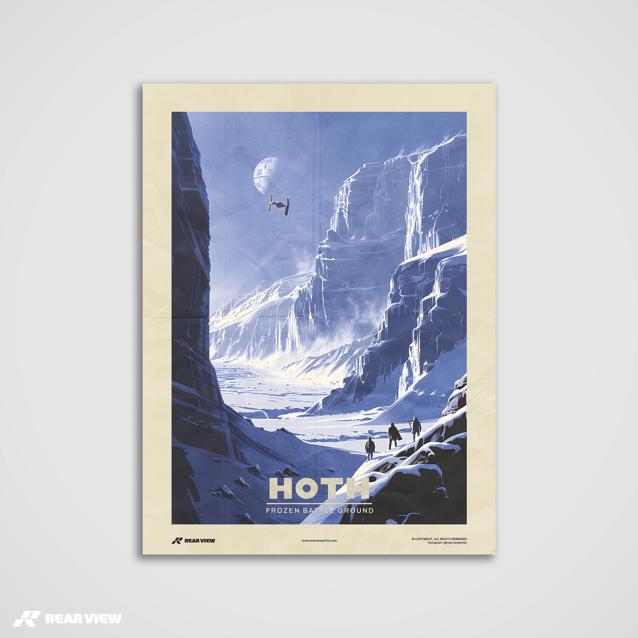 Frozen Battlefield - Movie Art Print