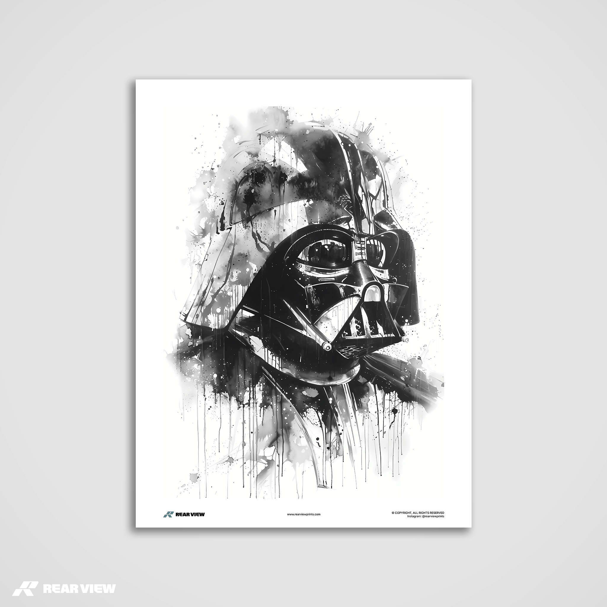 The Dark Lord in Sketch - Movie Art Print