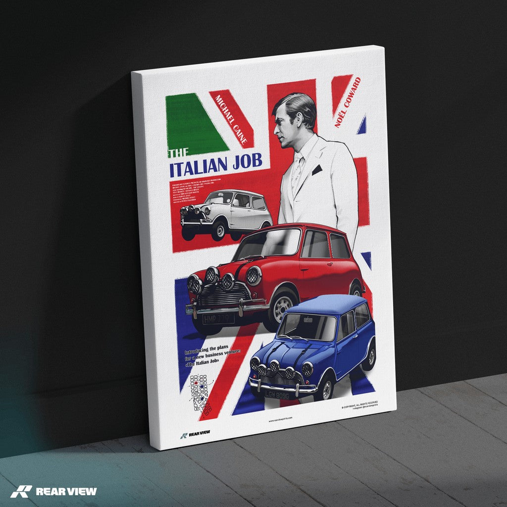 A Mini EU Affair - The Italian Job Art Print