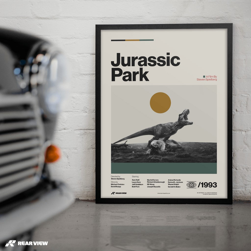 Prehistoric Power - Jurassic Park Art Print