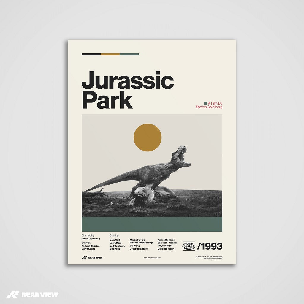 Prehistoric Power - Jurassic Park Art Print