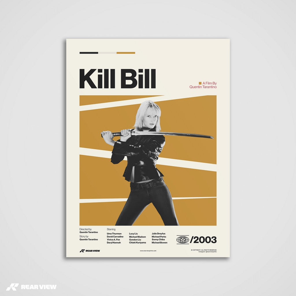 Vengeance Unleashed - Kill Bill Art Print