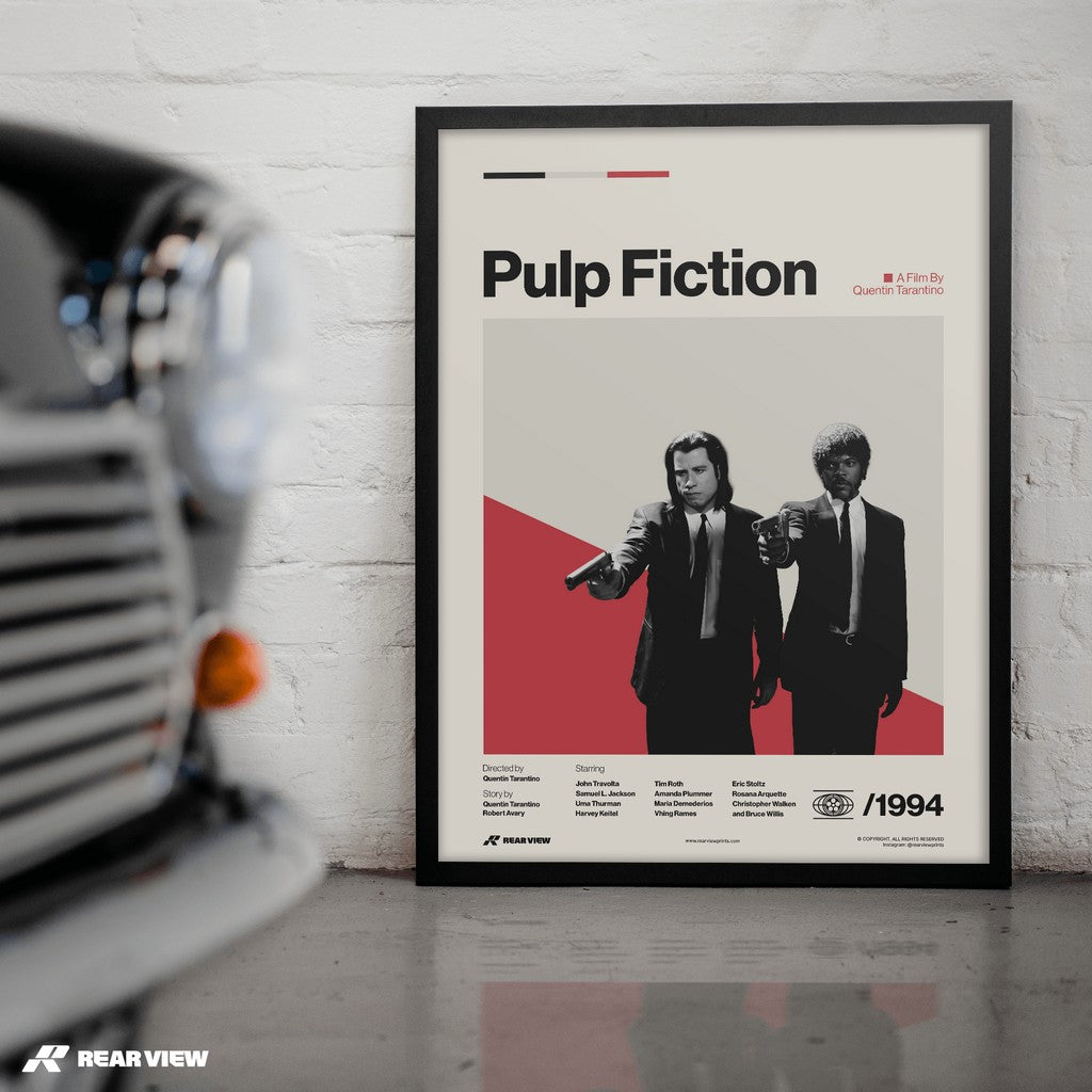 Loaded Dialogue - Pulp Fiction Art Print