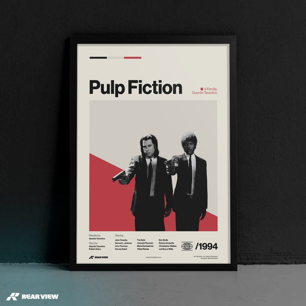 Loaded Dialogue - Pulp Fiction Art Print