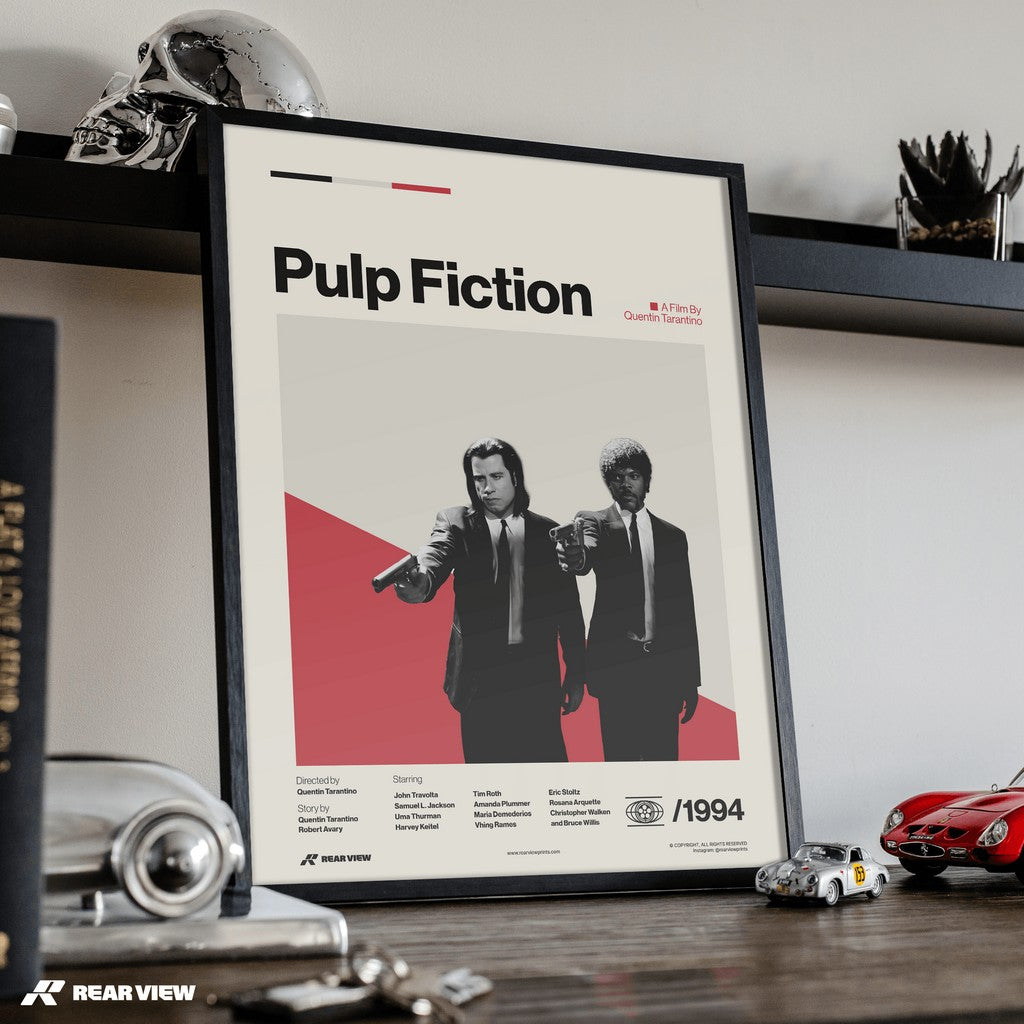 Loaded Dialogue - Pulp Fiction Art Print