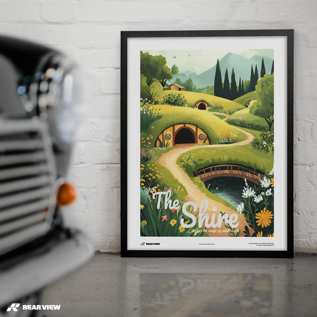 Hillside Haven – Movie Art Print