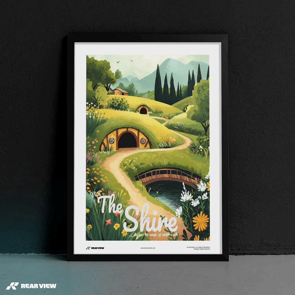 Hillside Haven – Movie Art Print