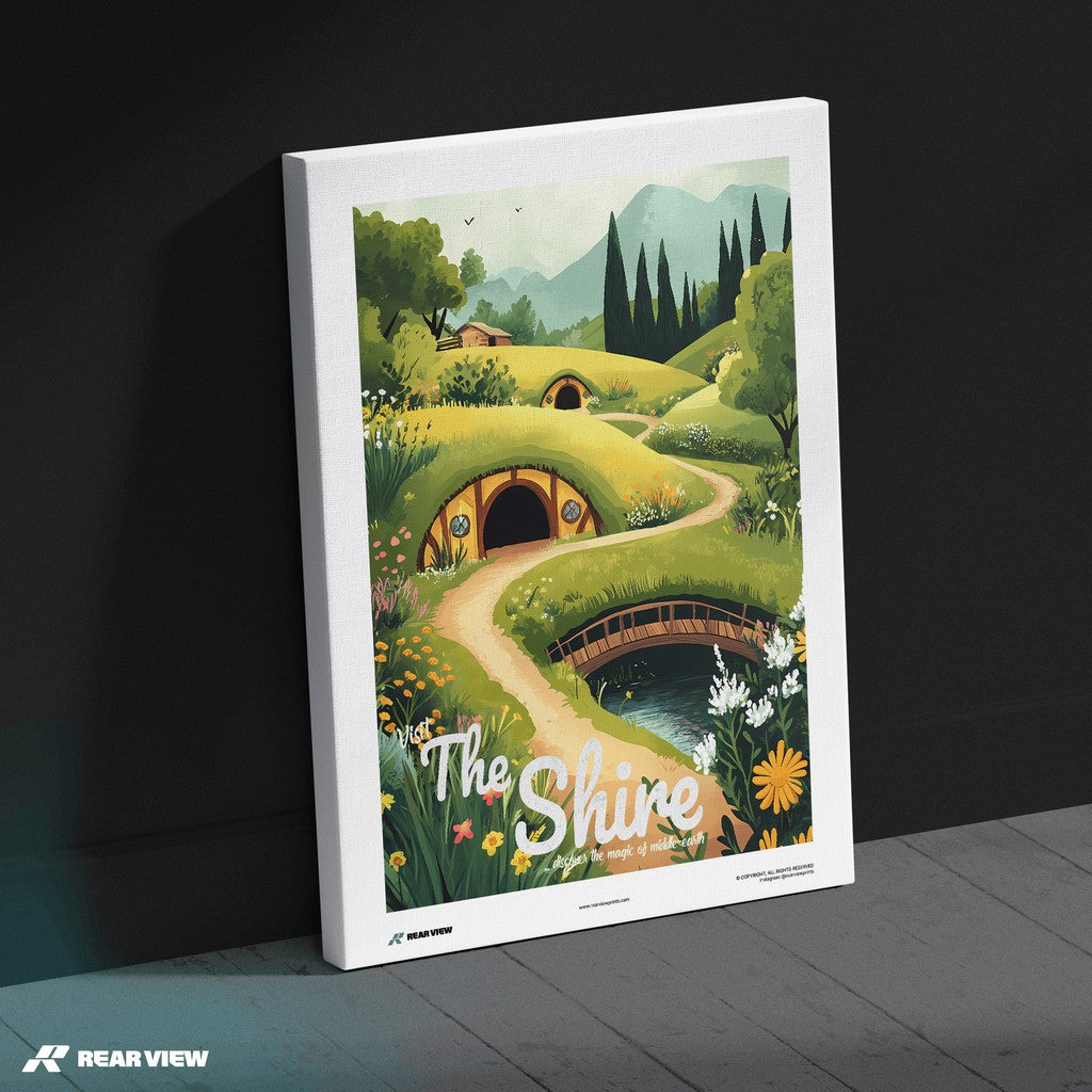 Hillside Haven – Movie Art Print