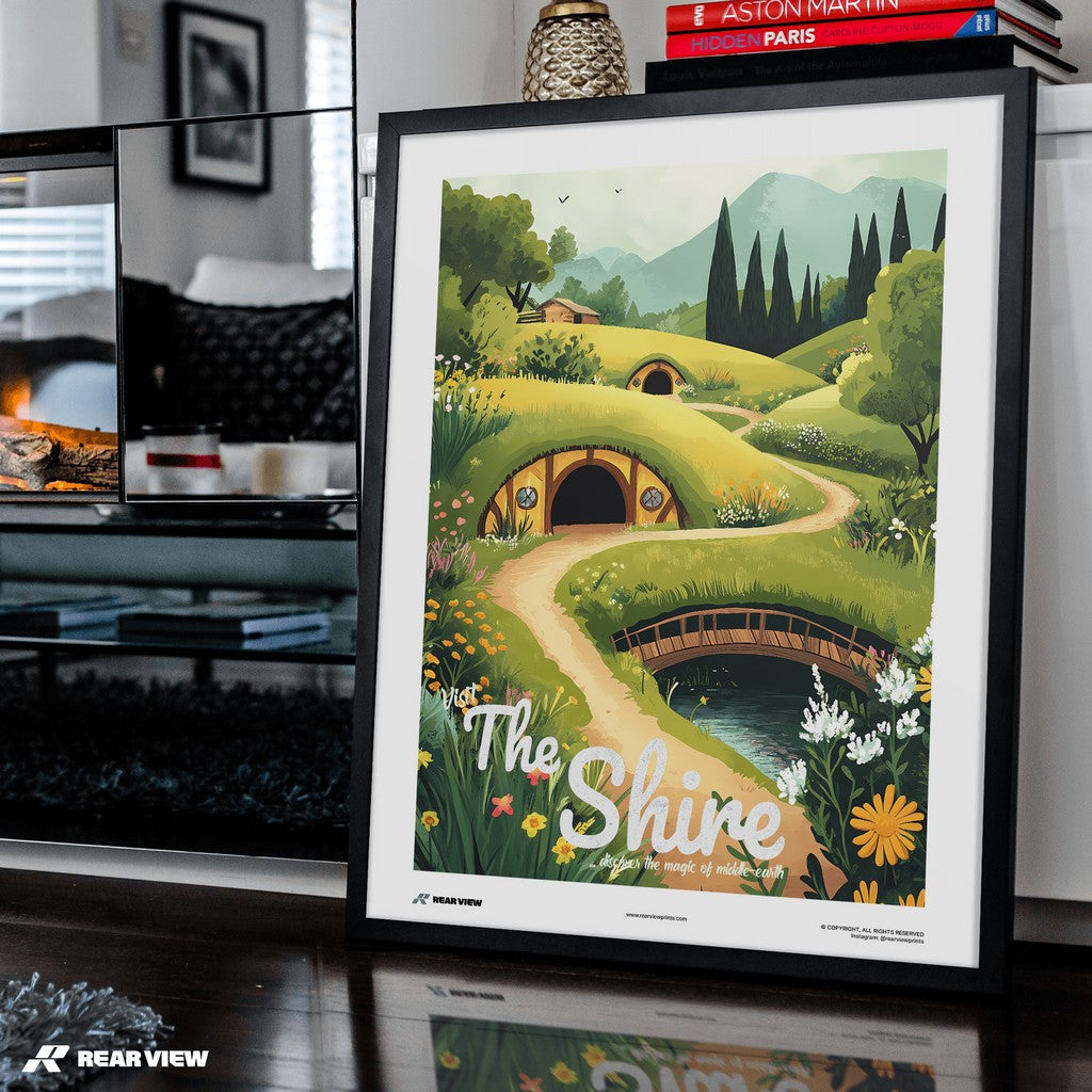 Hillside Haven – Movie Art Print