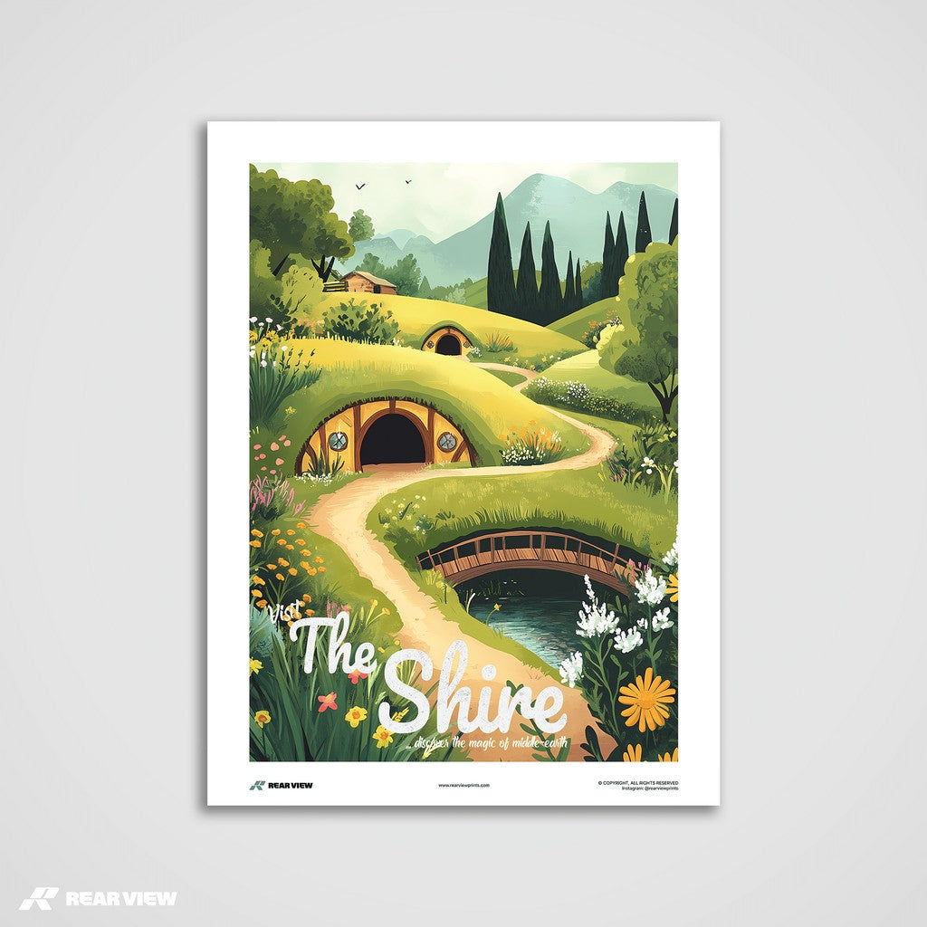 Hillside Haven – Movie Art Print