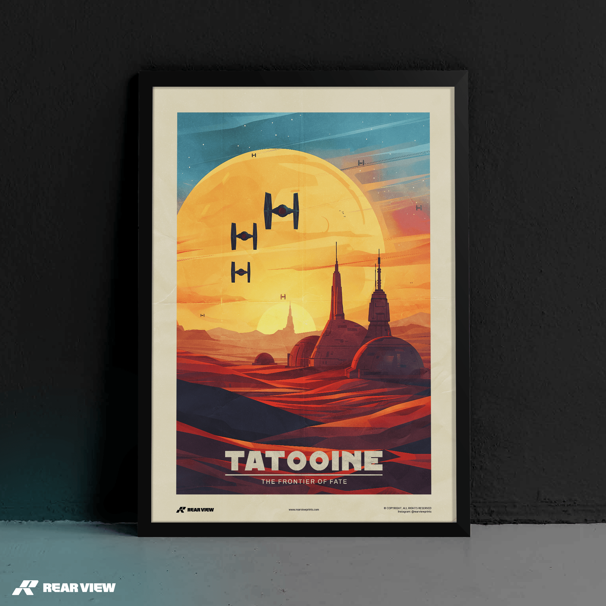 The Desert Planet - Movie Art Print